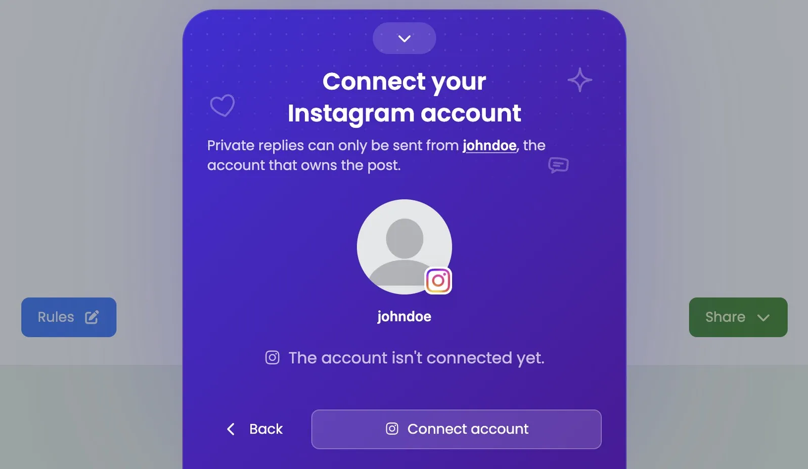 Conecta tu cuenta de Instagram